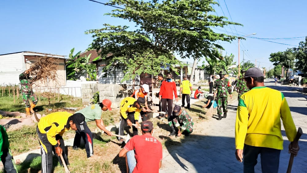 Kegiatan Kerja Banti untuk Perayaan 17 Agustus